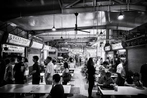 01-PreCovid-Lockdown---Hawker-Centre-Queue-b